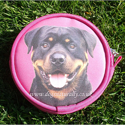 Rottweiler Purse Pink or Lilac